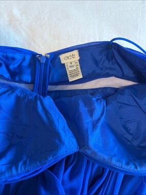 Cache Royal Blue Strapless Bandeau Dress